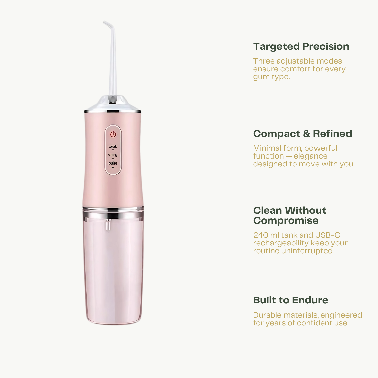PureFloss™ – Portable Water Flosser