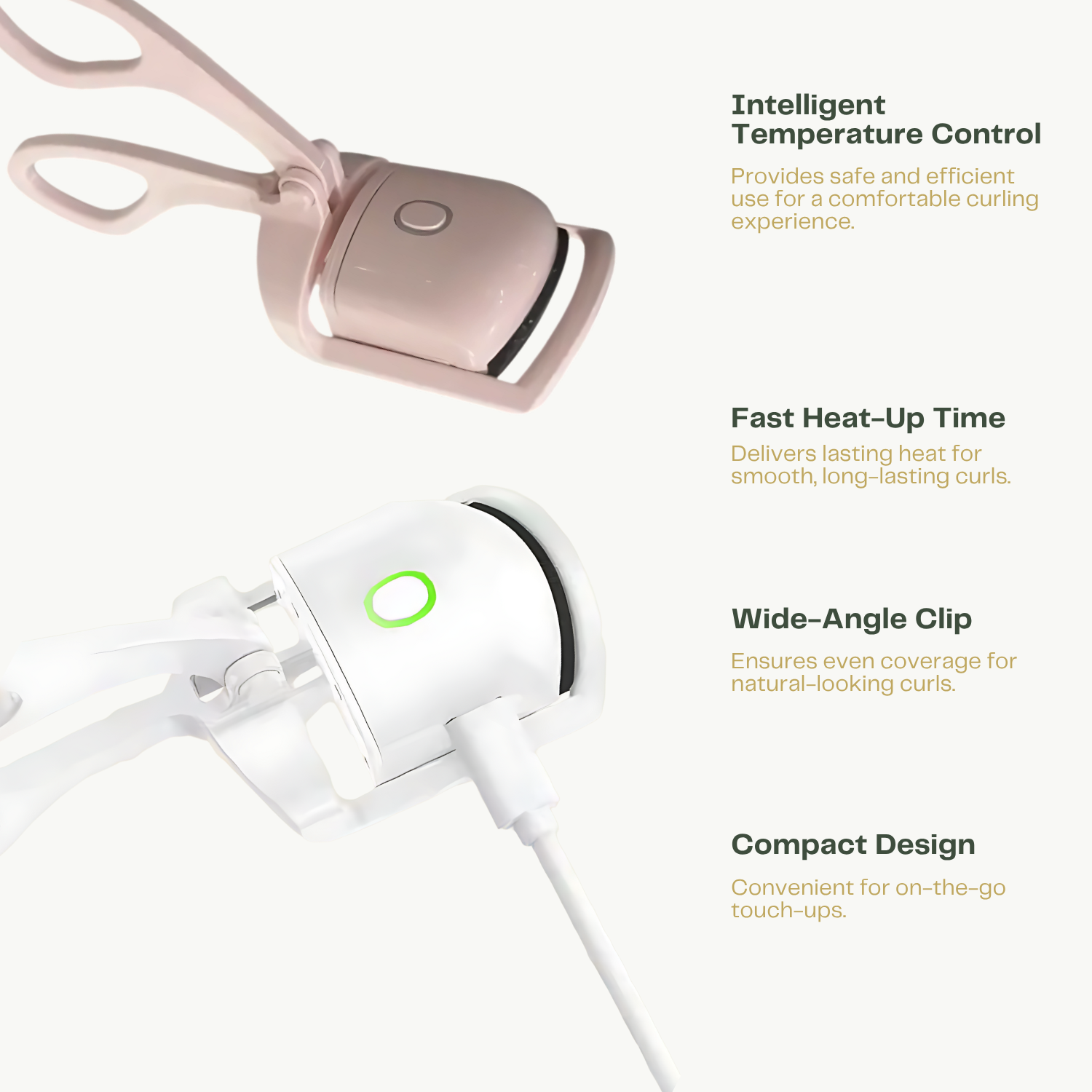 CurlEase™ - Ultimate Heated Electric Eyelash Curler