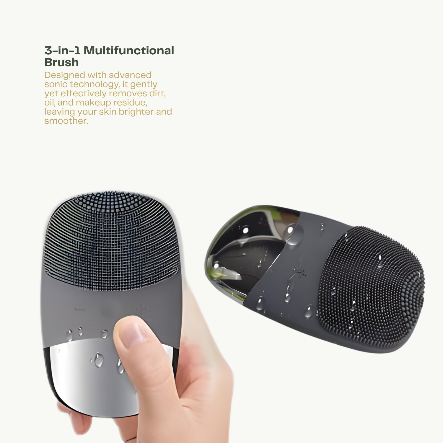 SilkGlow™ Facial Cleansing Brush