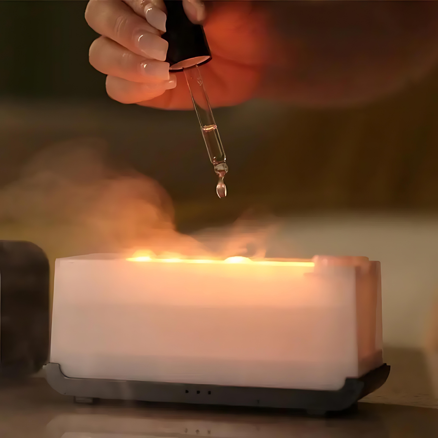 Flame Fleur™ - LED Flame Aroma Diffuser