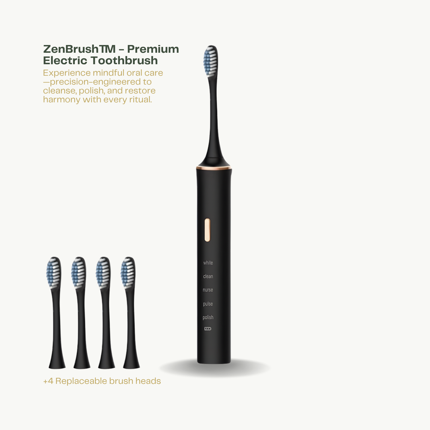 ZenBrush™ - Premium Electric Toothbrush