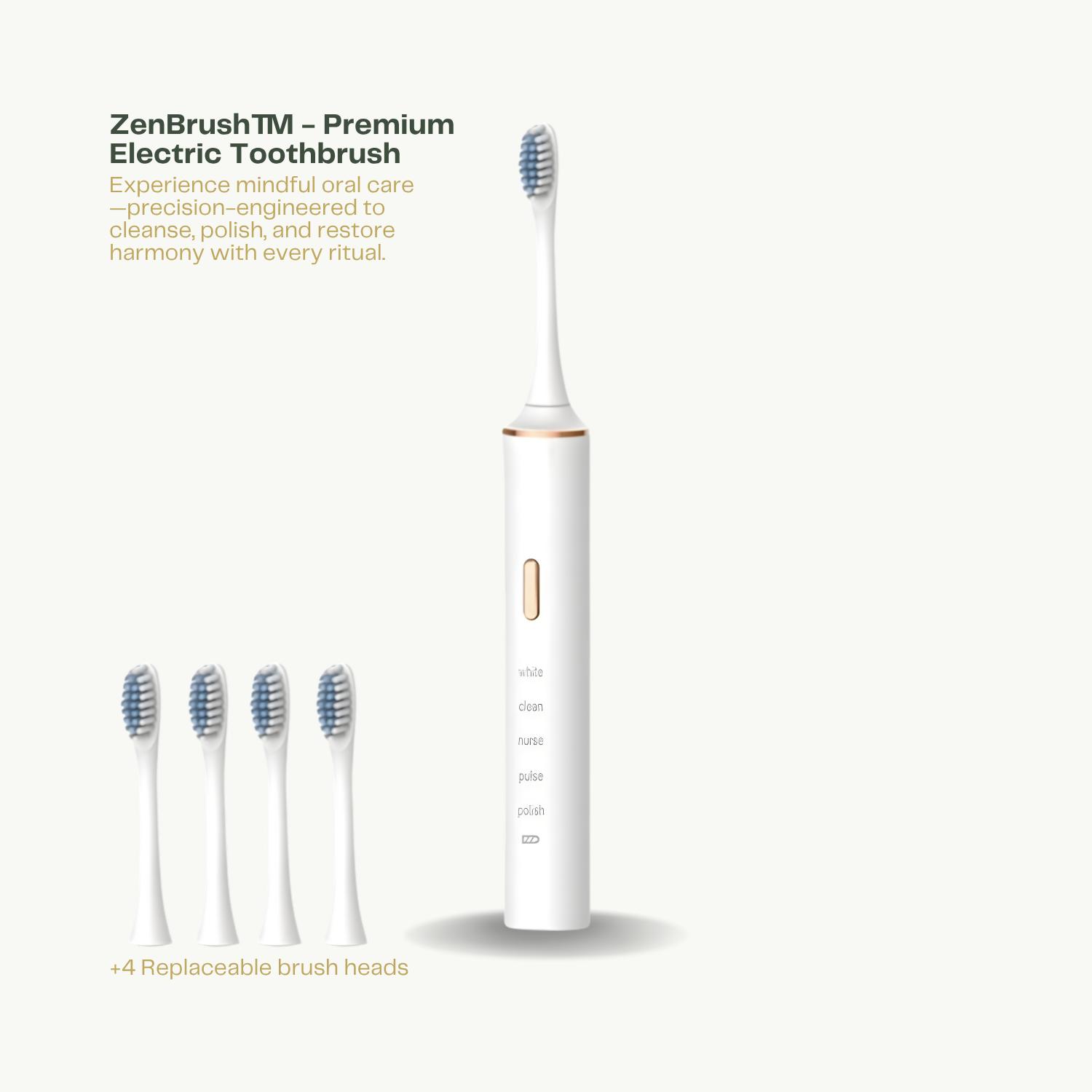 ZenBrush™ - Premium Electric Toothbrush